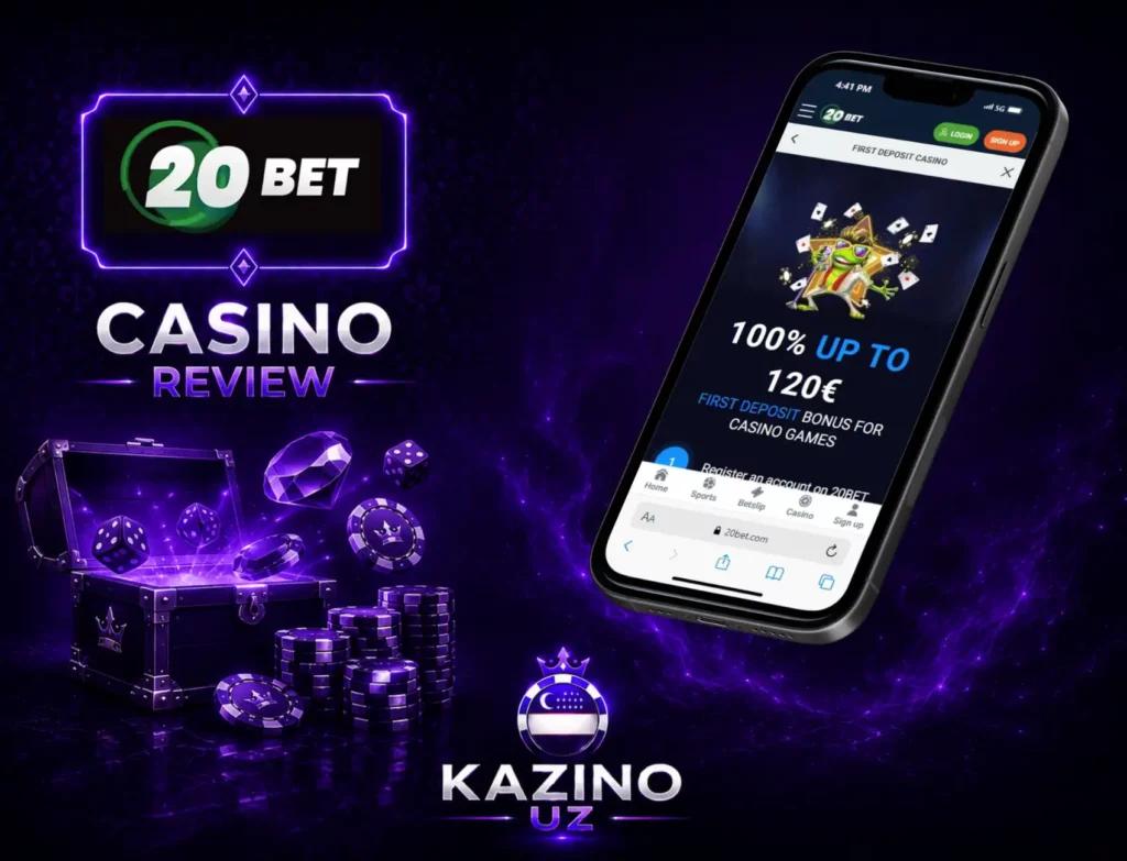 20bet Kazinosi saytiga kirish