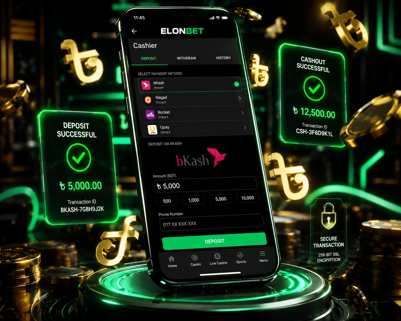 How We Choose the Best bKash Casino Sites
