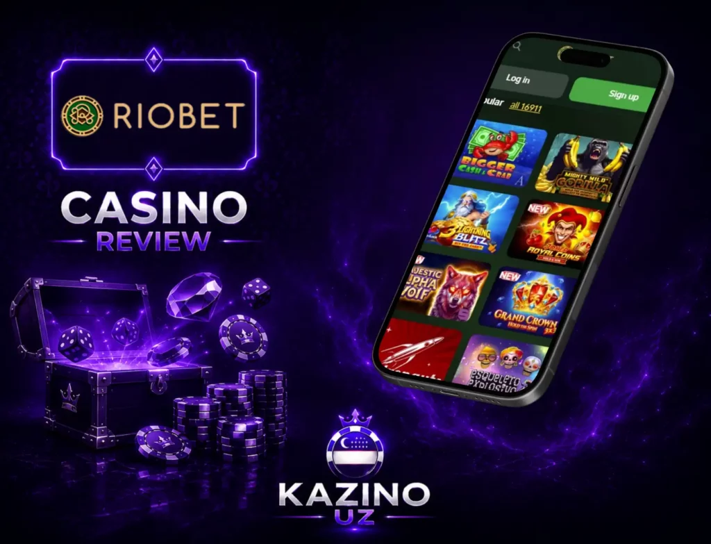 Riobet Kazinosi saytiga kirish